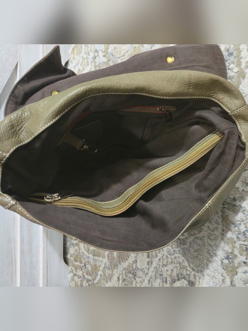 Claudia Firenze Italian Leather Bag - Picture 5 of 7